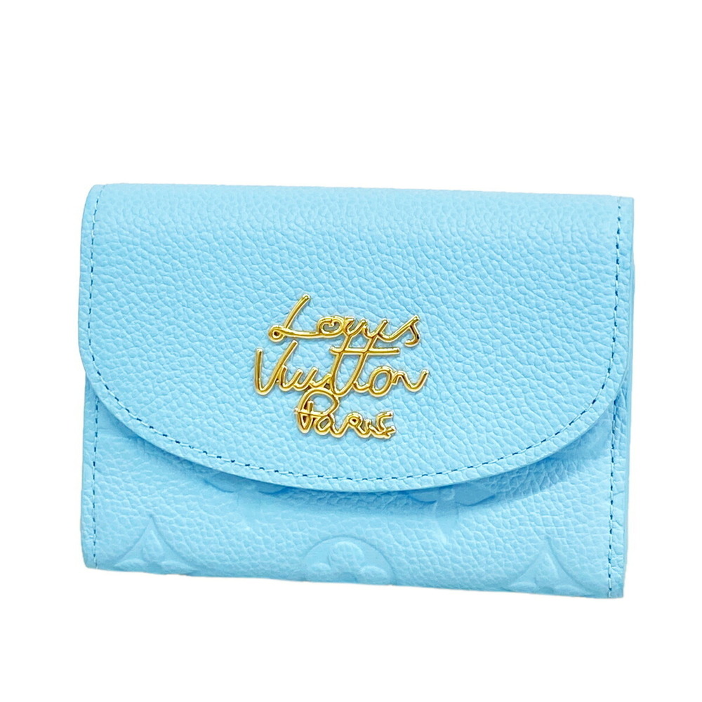 Louis Vuitton Monogram Empreinte Portemonnaie Rosalie Wallet/Coin Case M27480...